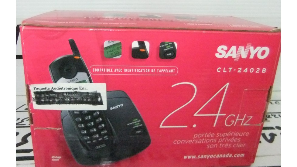 Sanyo CLT-2402B téléphone sans-fil